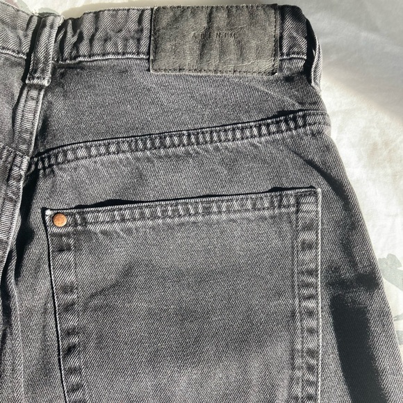 H&M Black Straight Jeans With Slit - Picture 11 of 13